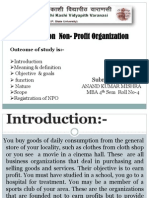 Presentation On Non-Profit Organisation