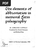Download The Elements of Abbreviation in Medieval Latin Paleography by magdalenaskoblar SN200119212 doc pdf