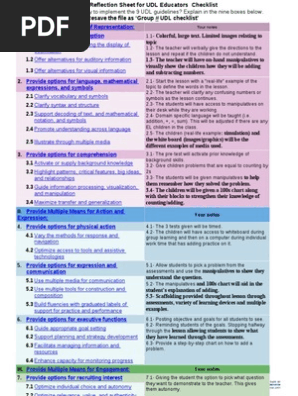 Checklist