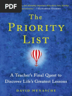 Download The Priority List by David Menasche - Tattoo Excerpt by Simon and Schuster SN200123621 doc pdf