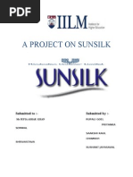 Download Project on Sunsilk by iilm002 SN20012523 doc pdf