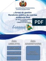 Rendición Pública de Cuentas Final - 2013 - 2014