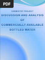 Download discussion and analysis of commercially available bottled water by stdps1080 SN20013948 doc pdf