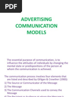 Advertising Communication Models