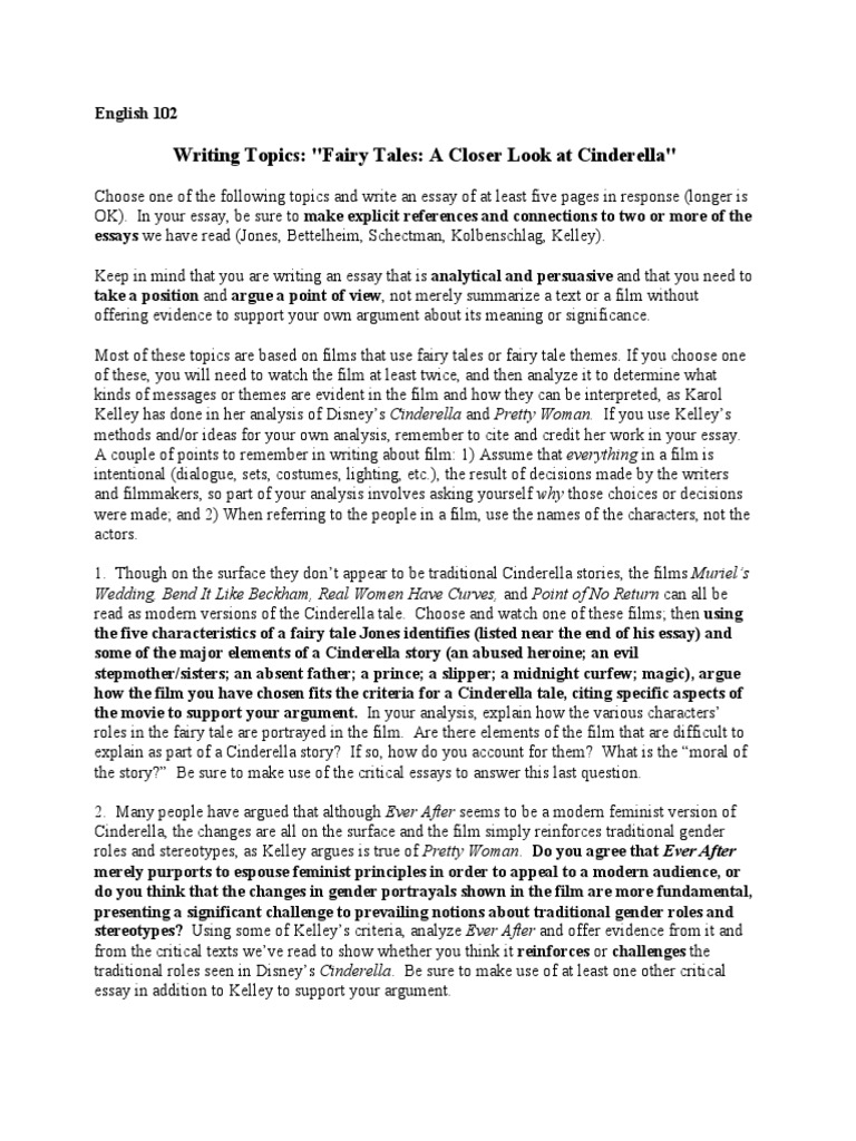 Essay on fairy image