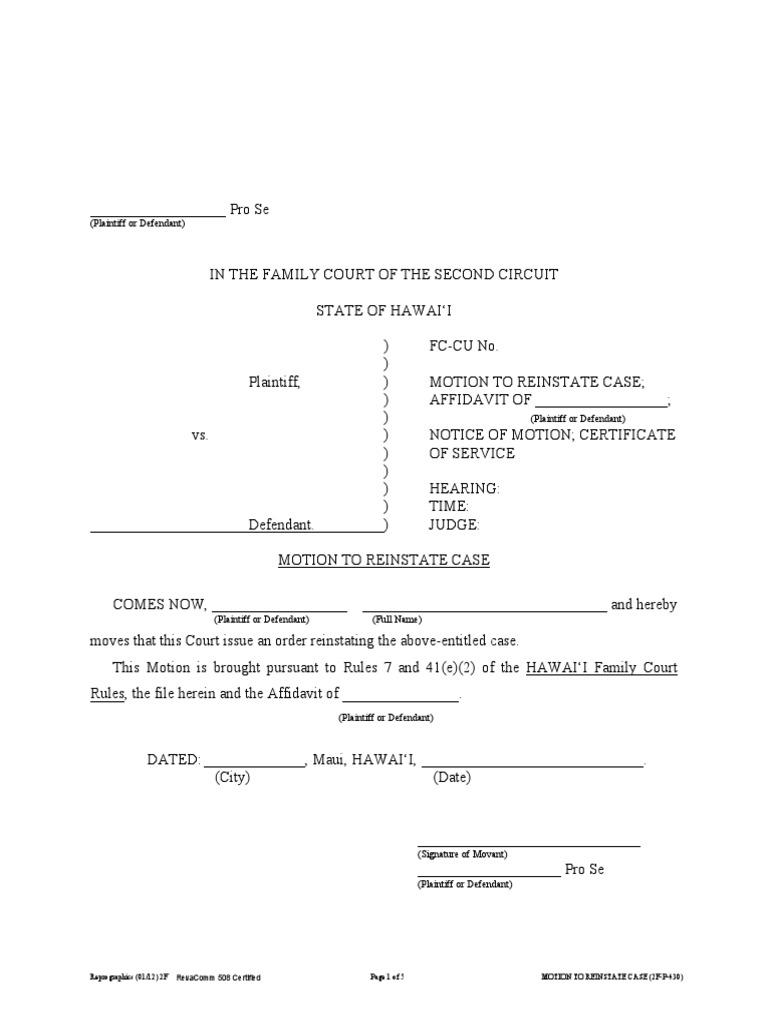 motion-to-reinstate-affidavit-pro-se-legal-representation-in-the