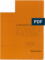 Sulton, C. G., Et. Al. - A Progress Report On Women in Policing