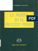 La Prueba en El Derecho Penal - Lino Enrique Palacio