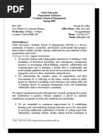 Syllabus Case Studies in Corporate Finance