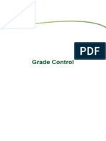 Grade Control