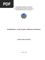 Emulsificantes e28093 Modo de Acao e Utilizacao Nos Alimentos