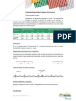 Especificaciones Tecnicas de La Plancha Tipo Opaca 22