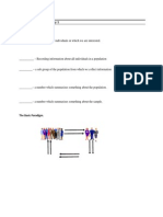 Notes For In-Class Activity 1: The Basic Paradigm