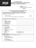 Form Permohonan Pembuatan SIUP (Surat Izin Usaha Perdagangan)