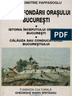 Istoria Orasului Bucuresti: Fondarii