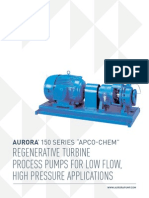 Aurora Regenerative Turbine 150 Series Brochure