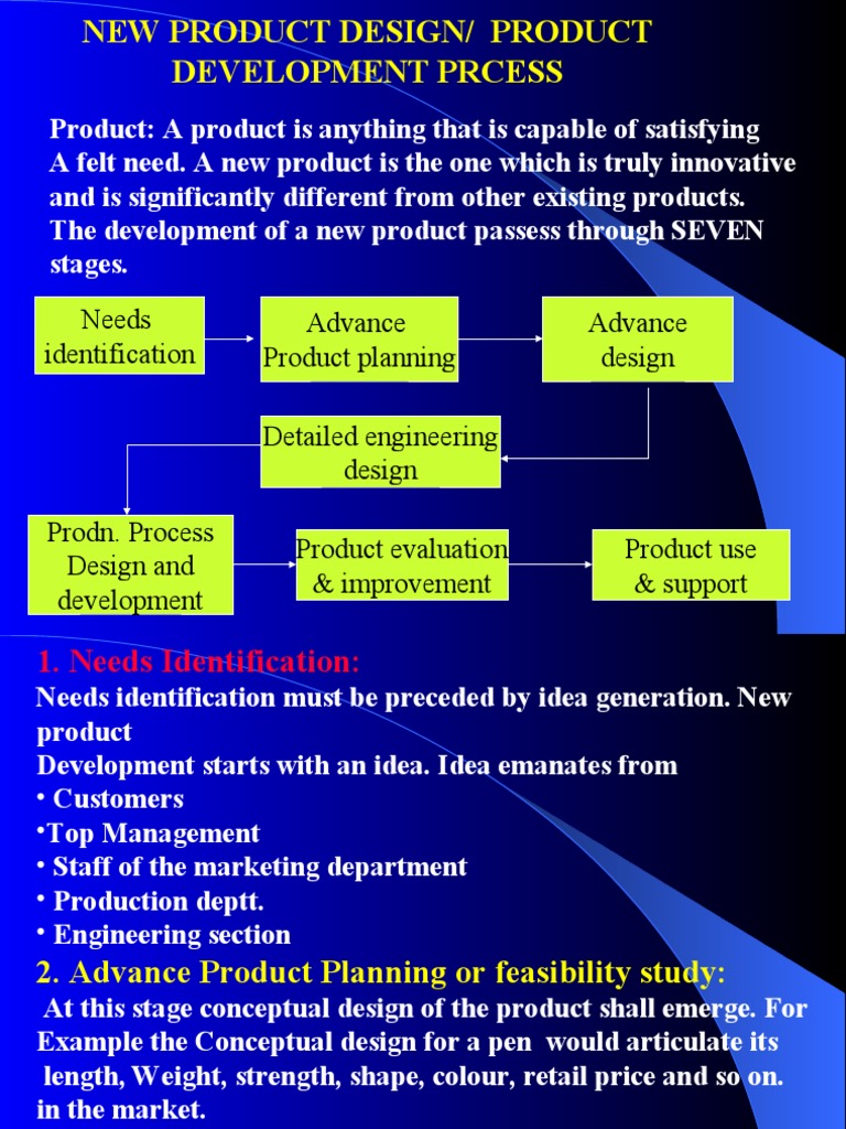 New Product Development Process Guide | PDF | Engineering | Production ...