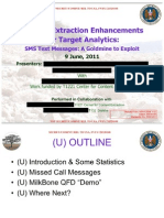 NSA Dishfire presentation on text message collection – key extracts