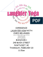 Laughter Yoga Sign