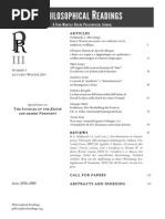 Philosophical Readings