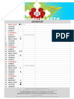 Calendar I o 2014