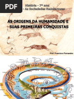 1. Origens da Humanidade e Hominização
