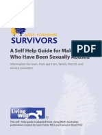Male Sexual Violence - Abuse Survivor Self Help Guide West Yorkshire