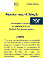 Trabalho Recrutamento & Seleção Final