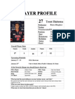 Player Profile 27: Trent Huitema