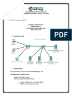 Laboratorio #2 - Capa de Aplicacion DHCP, DNS, y HTTP