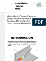 Juntas Soldadas Sobre Cargas Estaticas.