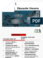 Tema 1.qué Es La Literatura