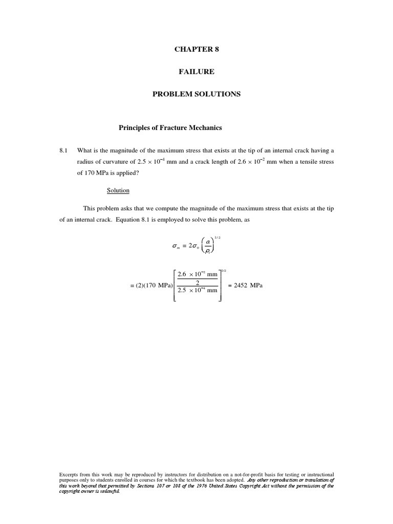 Principles of Fracture Mechanics | PDF | Fracture | Fatigue (Material)