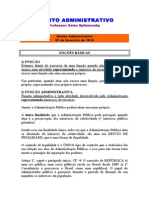 caderno - DIREITO ADMINISTRATIVO - Celso Spitzcovsky - Dam ísio - 2010 - 1-¦ semestre