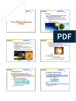 Note - Chapter3 (Force, Momentum and Impulse)