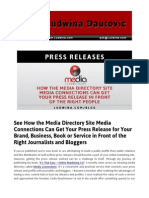 Blog Post Media Directory Site Media Connections Can Get Your Press Release in Front of The Right Journalists Bloggers