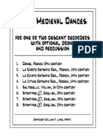 Varios - 8 Danzas Medievales