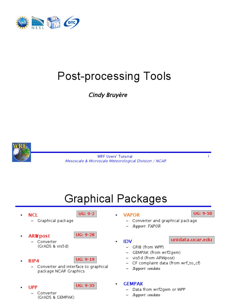 PostProcessing Bruyere | PDF | Visualization (Graphics) | Meteorology