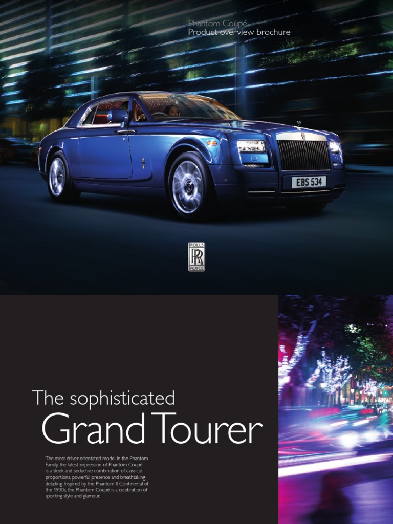E229583 RRC Phantom Coup Consumer Booklet PT | PDF | Fuel Economy In ...