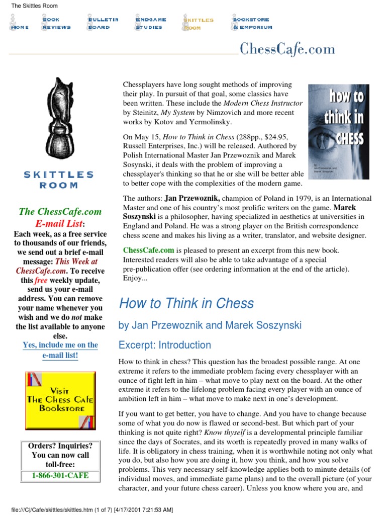 (eBook-PDF) - How To Think in Chess | PDF | Thought | Creativity