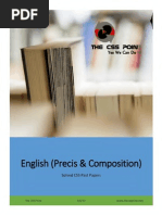 Download English Precis  Composition Solved CSS Papers by The CSS Point SN200332893 doc pdf