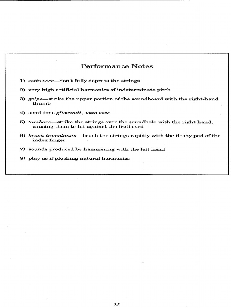 Rak Performance Notes | PDF