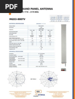 ANT APE4518R14v06 1887 Datasheet | Decibel | Antenna (Radio)