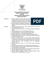 Peraturan Menteri Kehutanan Nomor P. 56 /Menhut-II/2006 Tentang Pedoman Zonasi Taman Nasional