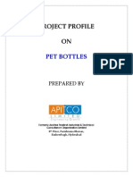 PET Bottles Manufacturing