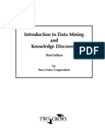 Intro to Data Mining and Knowledge Discovery (3rd Edition, 1999) - 