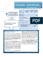 Daily Trade Journal - 17.01.2014