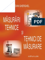 Masurari Tehnice Si Tehnici de Masurare