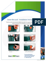 Literature - ORBIS Green Bin Secondary Lock Instructions (Niagara Region)