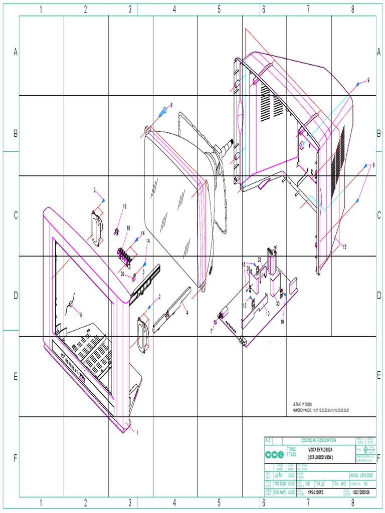 Exploded View Drawing Details | PDF